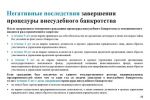 Подробнее: Процедура внесудебного банкротства гражданина